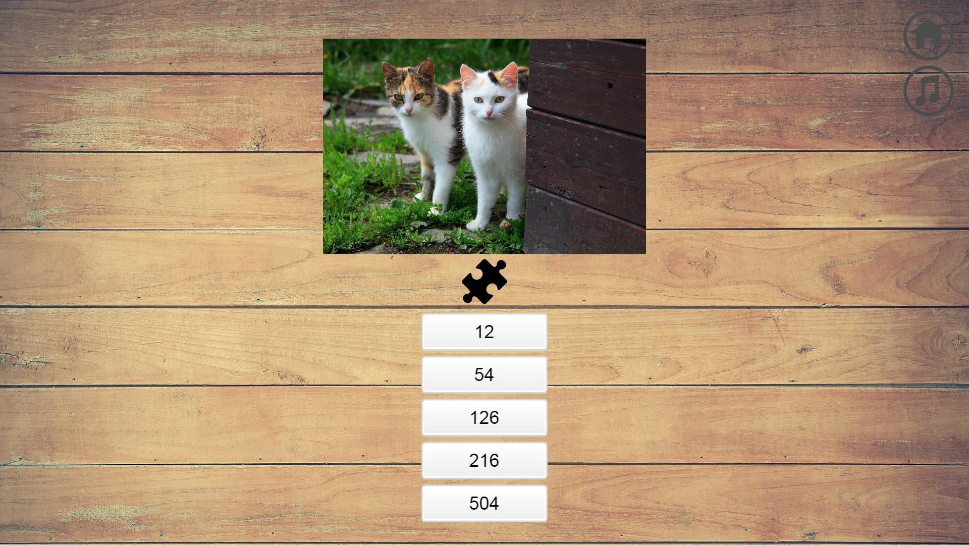 Cats Jigsaw Puzzle screenshot