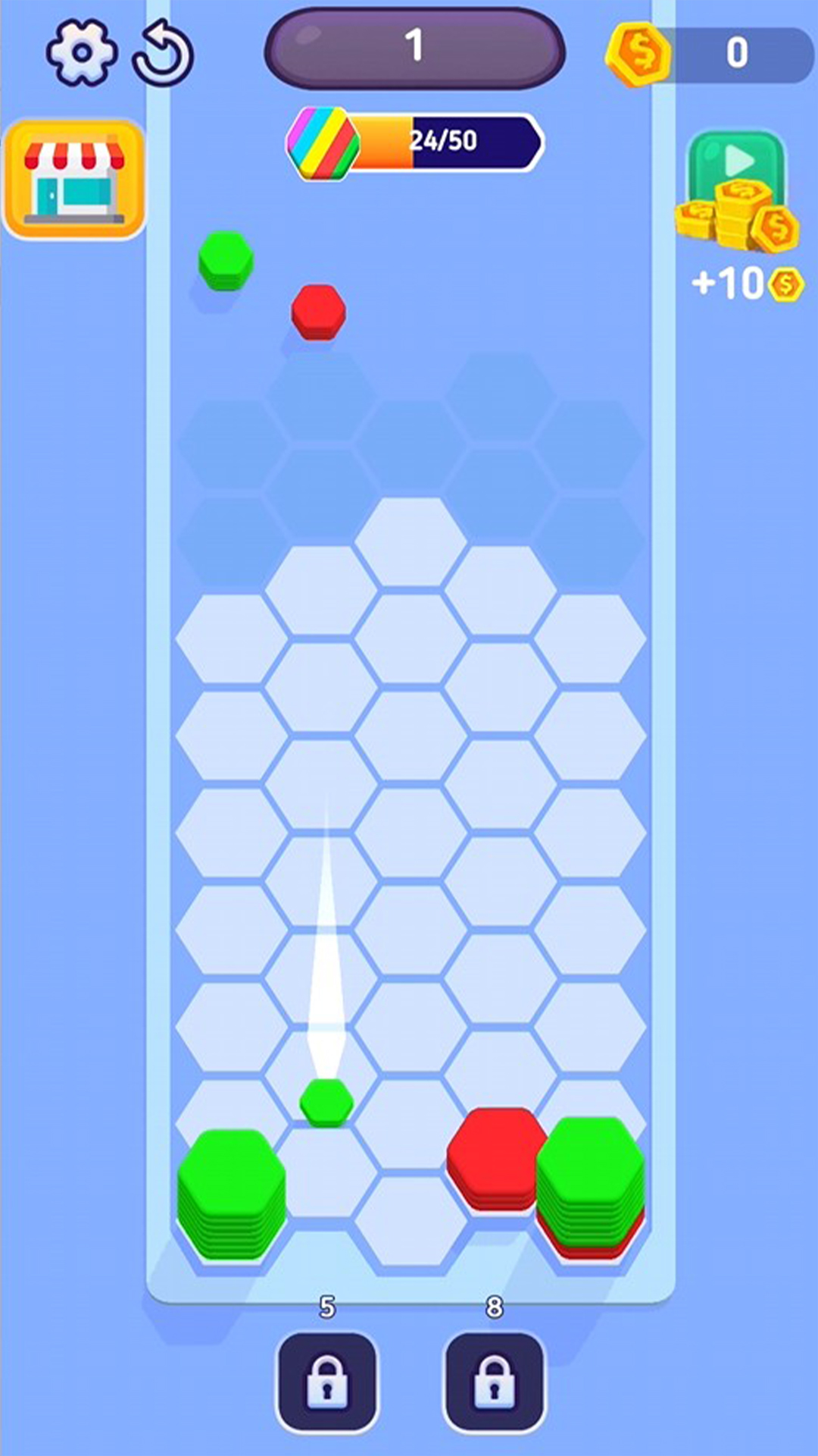 Falling Hexes screenshot 3