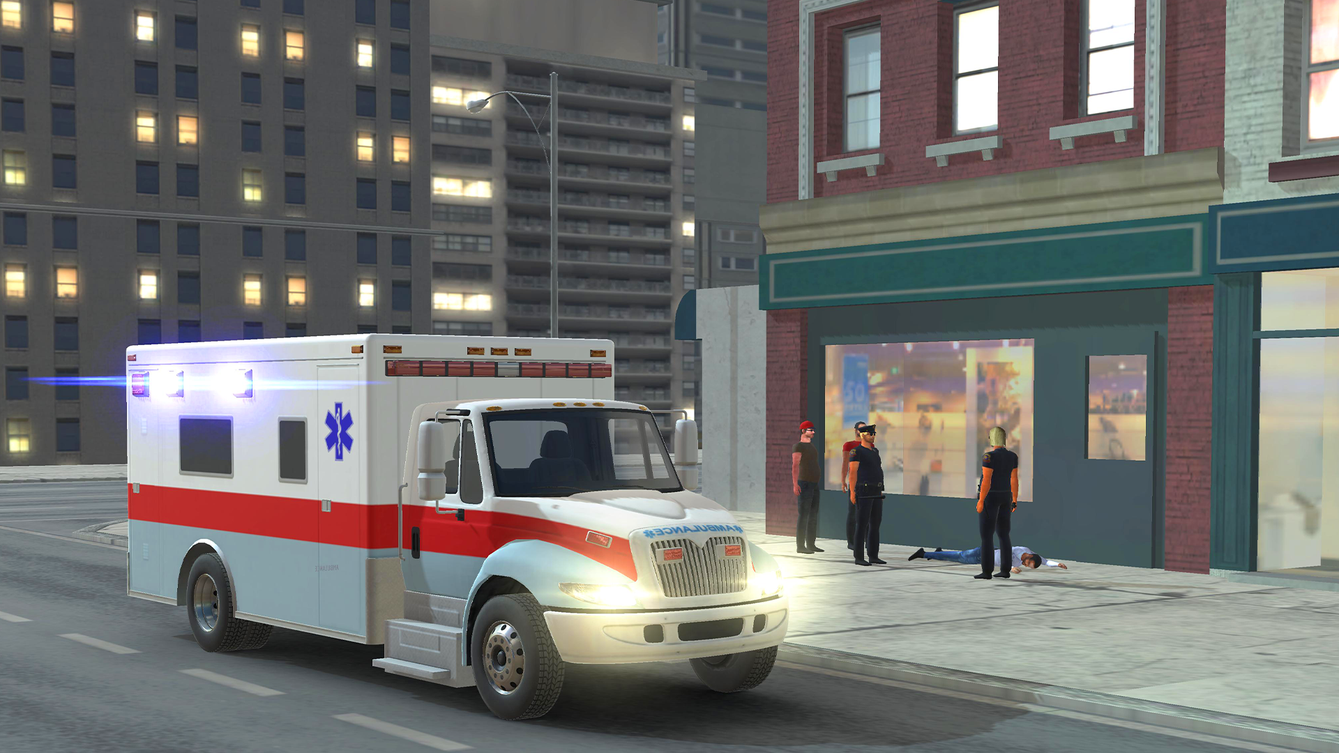 City Ambulance Car Driving screenshot