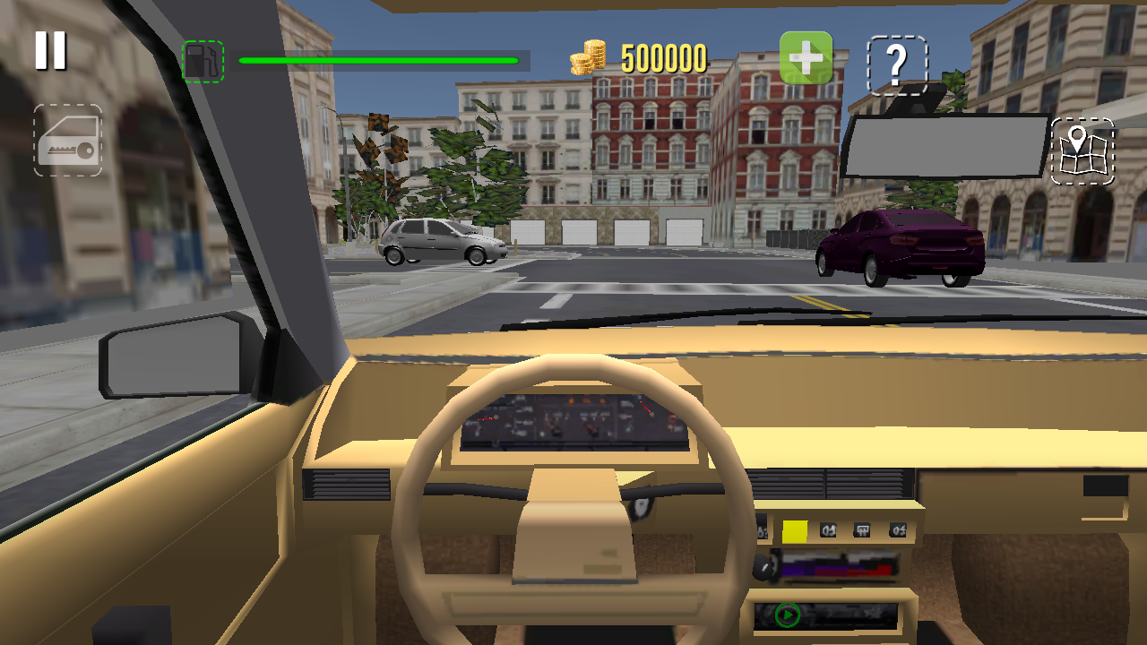 Car simulator with open world screenshot