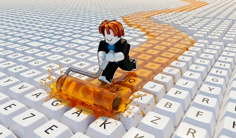 Obby: Paint My Keyboard