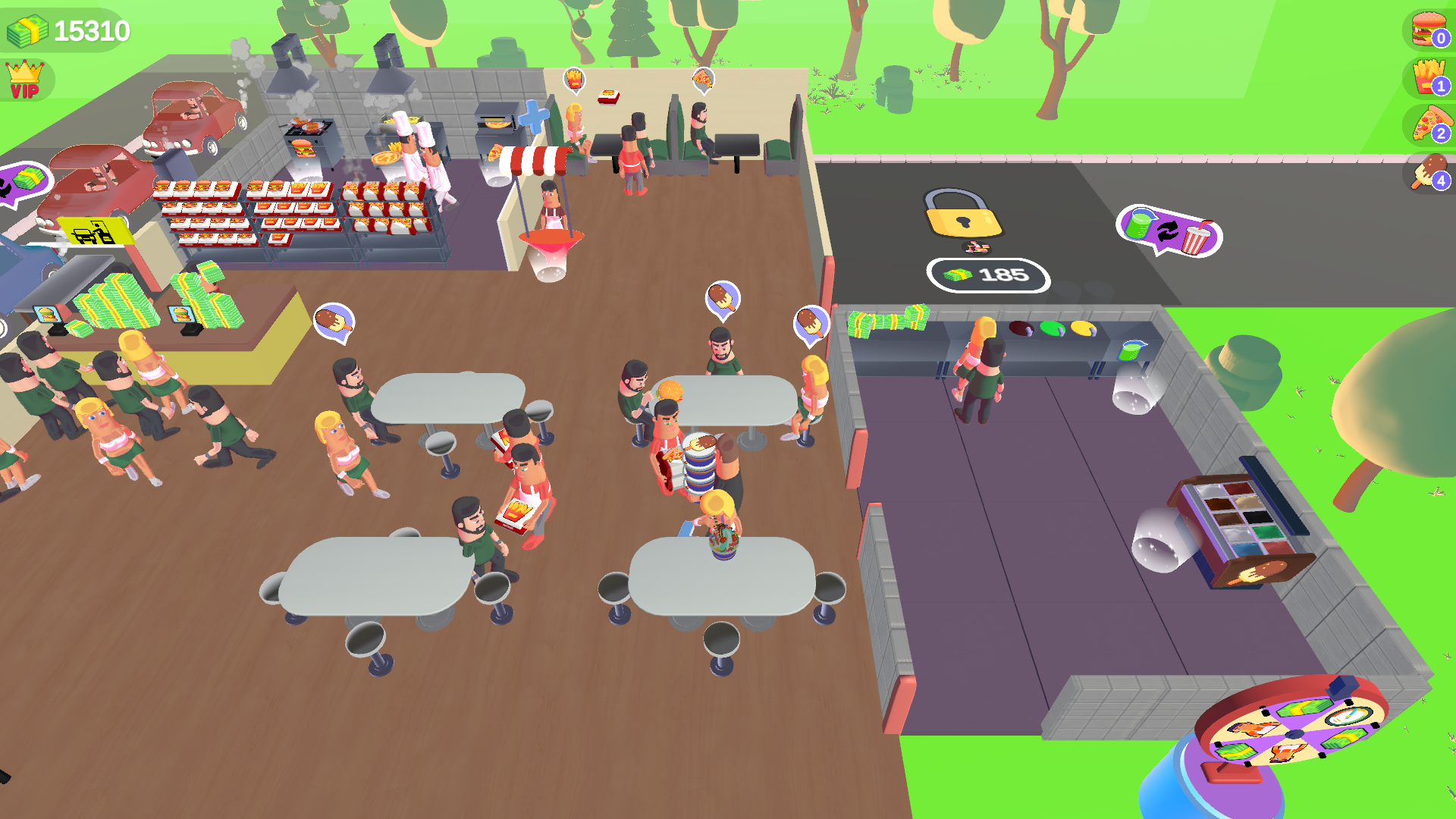 Restaurant Director - FastFood 3D screenshot