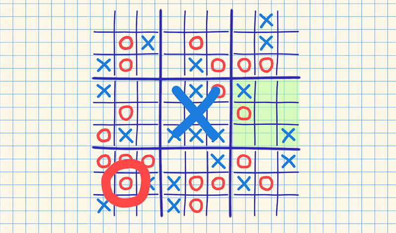 Ultimate Tic-Tac-Toe game cover