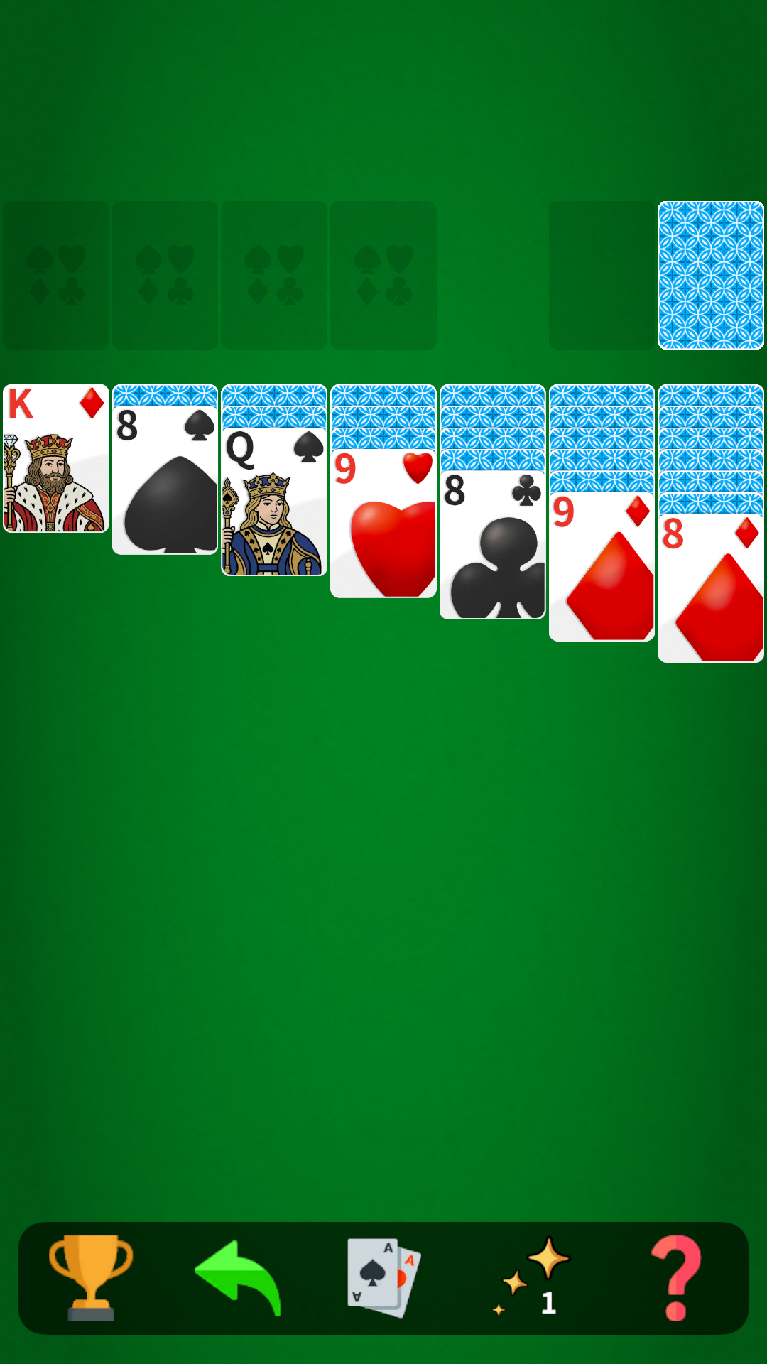 Klondike Solitaire Large Cards screenshot 5