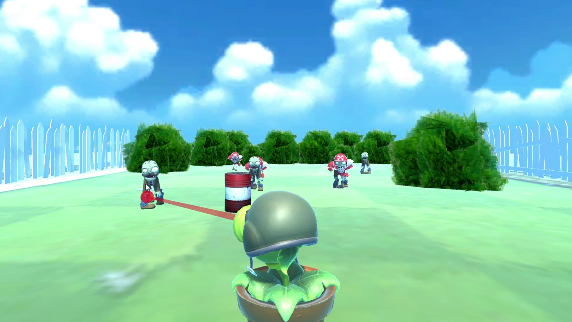 Plants vs Zombie 3D: Shooter screenshot