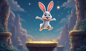 The jumping rabbit