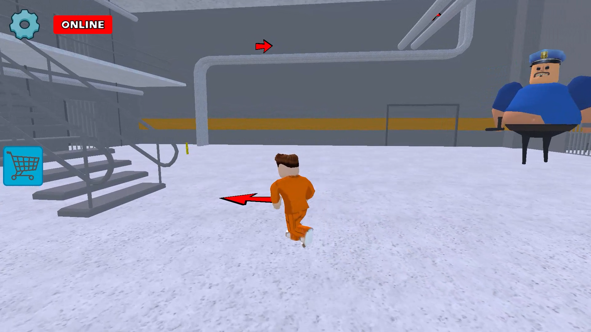 Obby: Escape from Barry Online screenshot