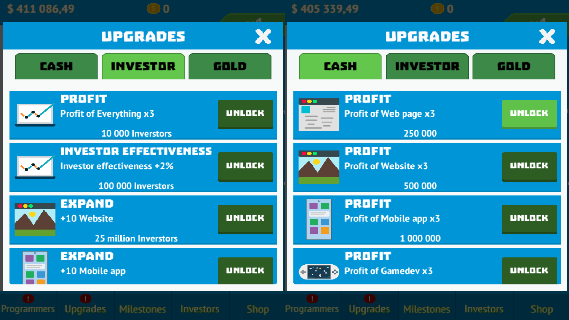 Programmer screenshot