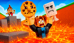 Survive the Lava and Save Brainrot