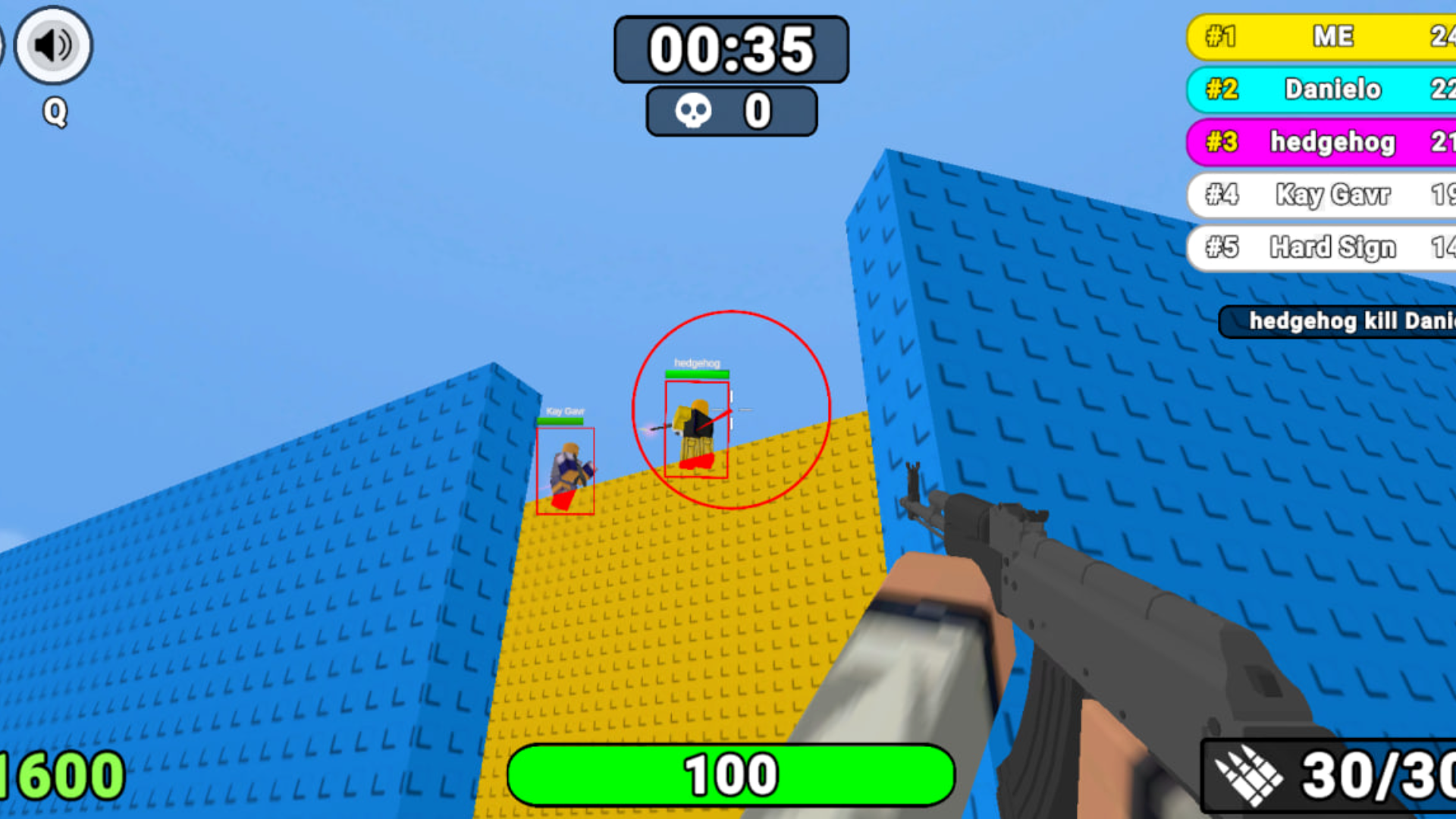 Obby: Aimbot Arena Shooter screenshot