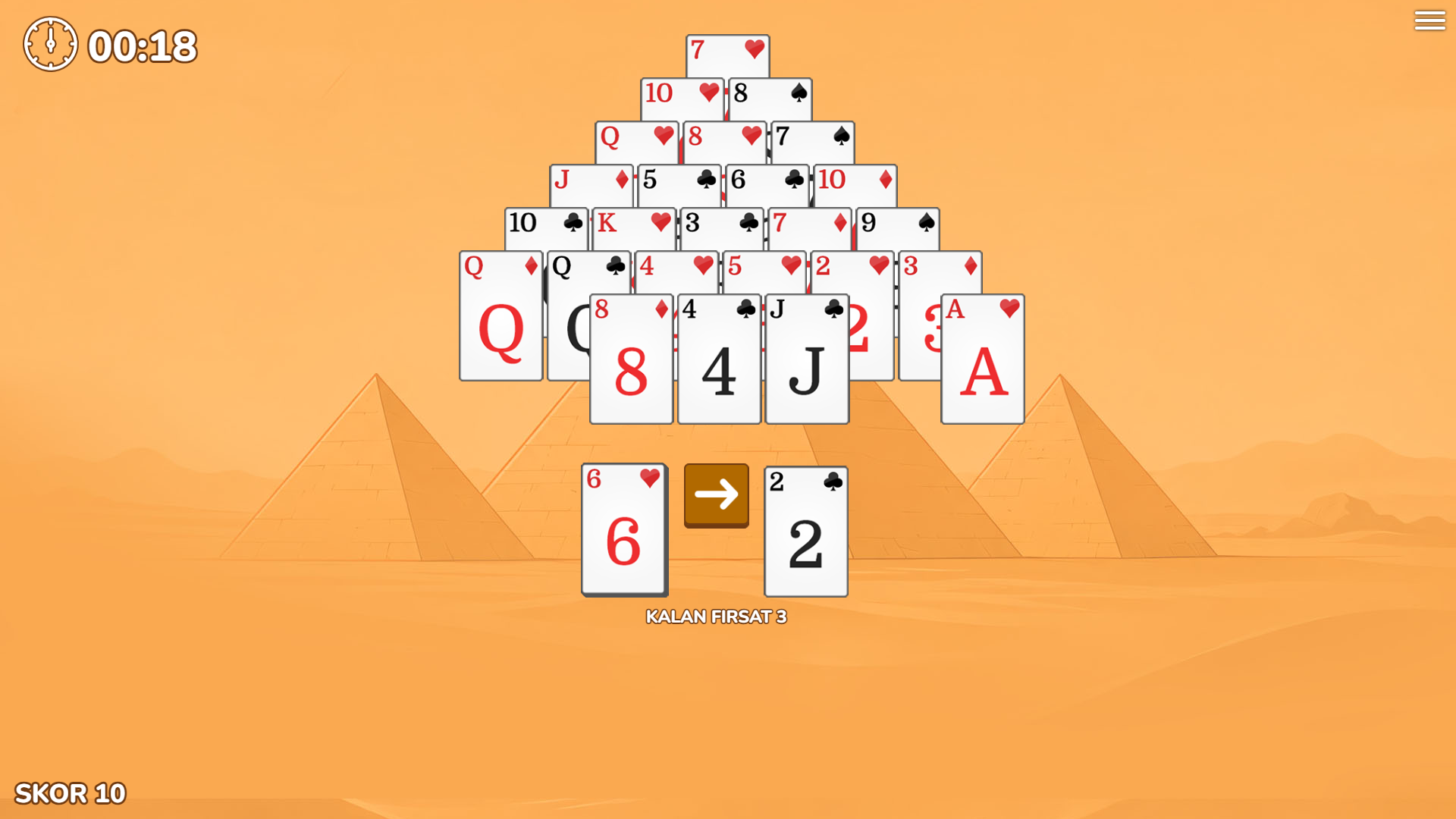 Pyramid Solitaire screenshot 67