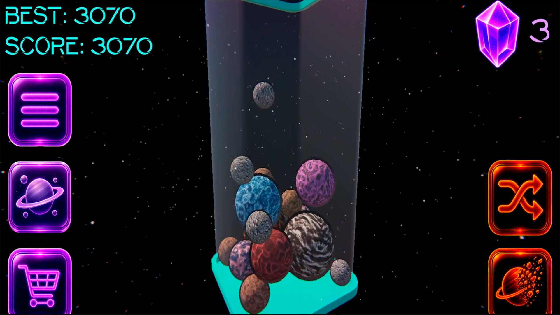 Merge Planets 3D — screenshot 2