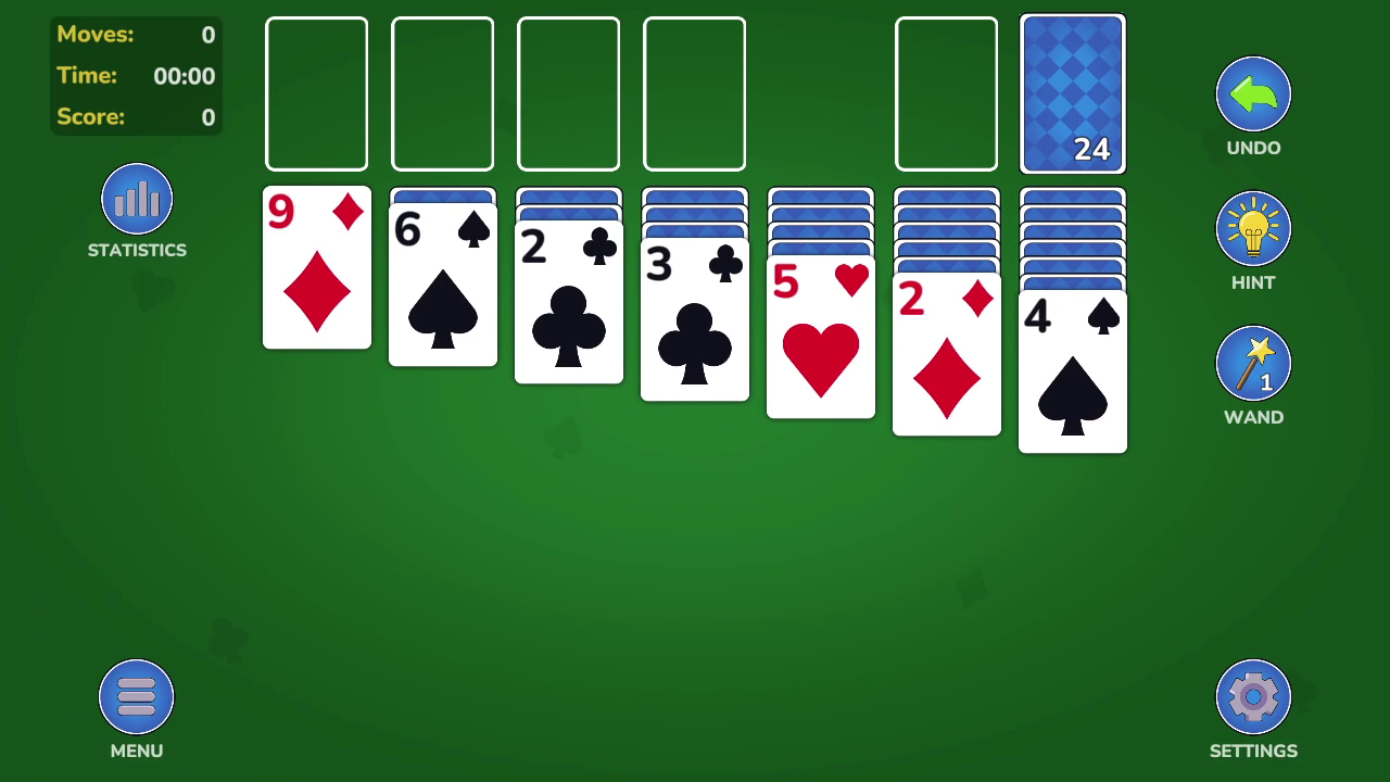 Klondike Classic (1 or 3 cards) screenshot