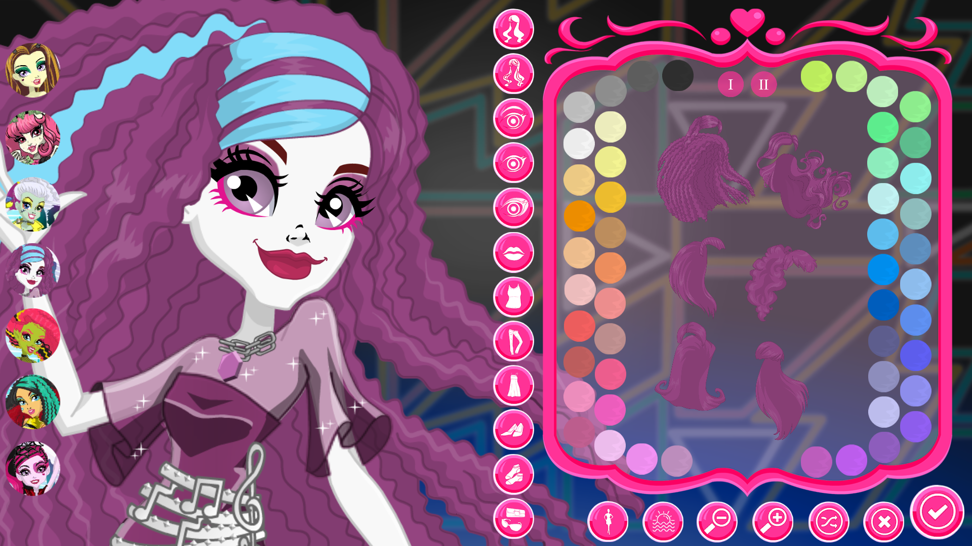 Dolls Monsters Dress Up screenshot