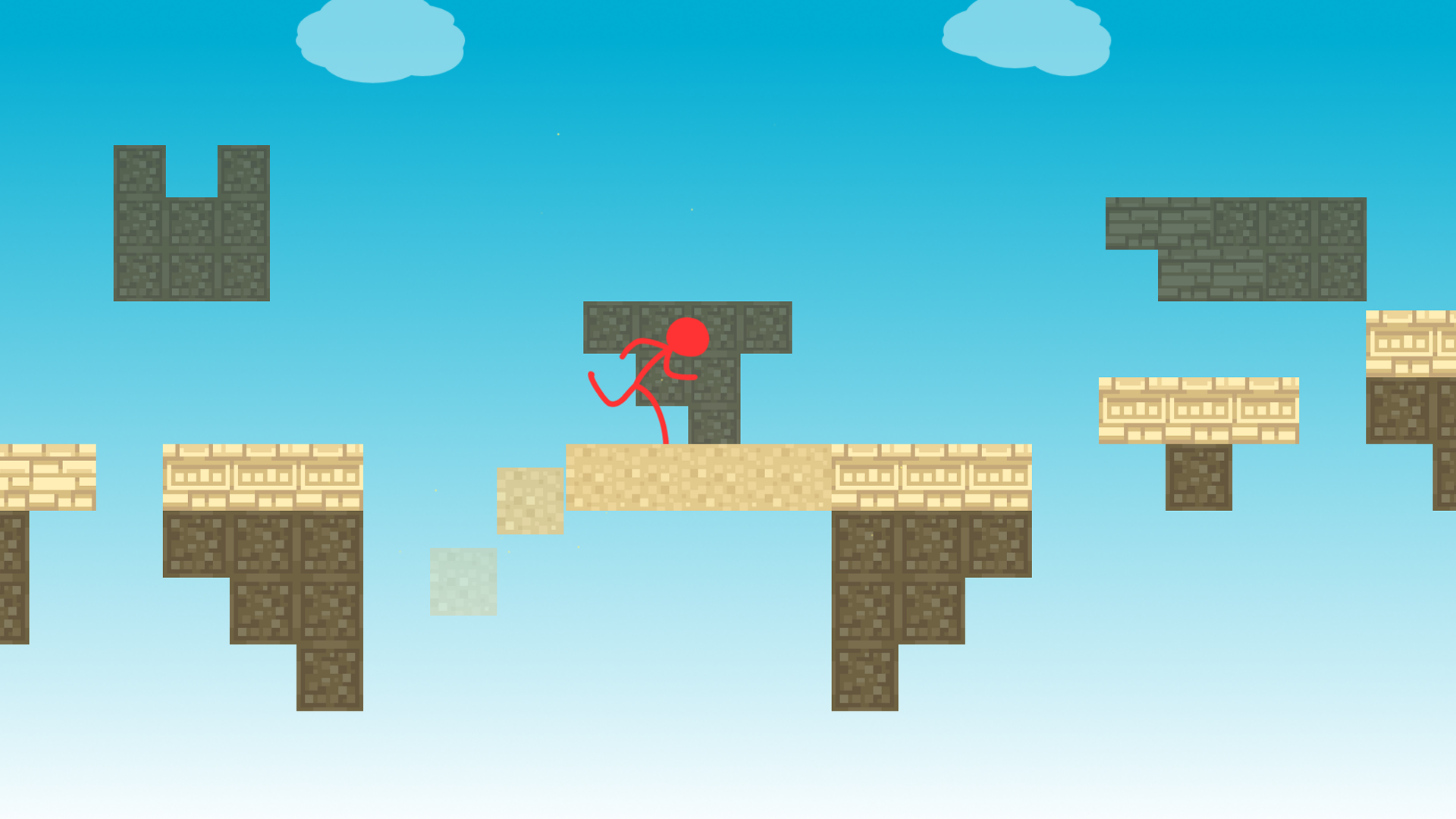 Стик Паркур: Мир Крафта — screenshot 2