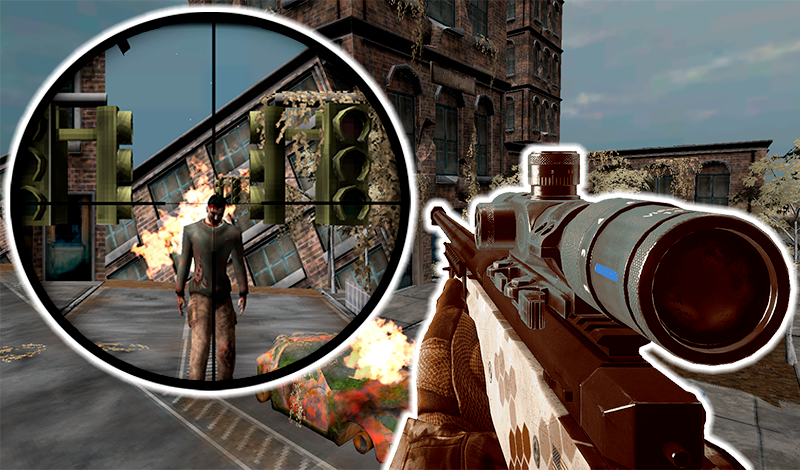 Sniper 3D Zombie game cover