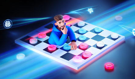 Russian checkers from Alexey