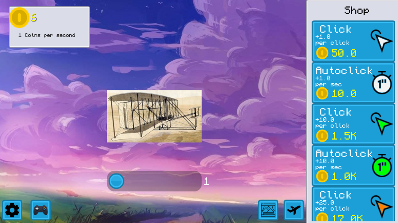 The Age of Airplanes: Clicker — screenshot 1