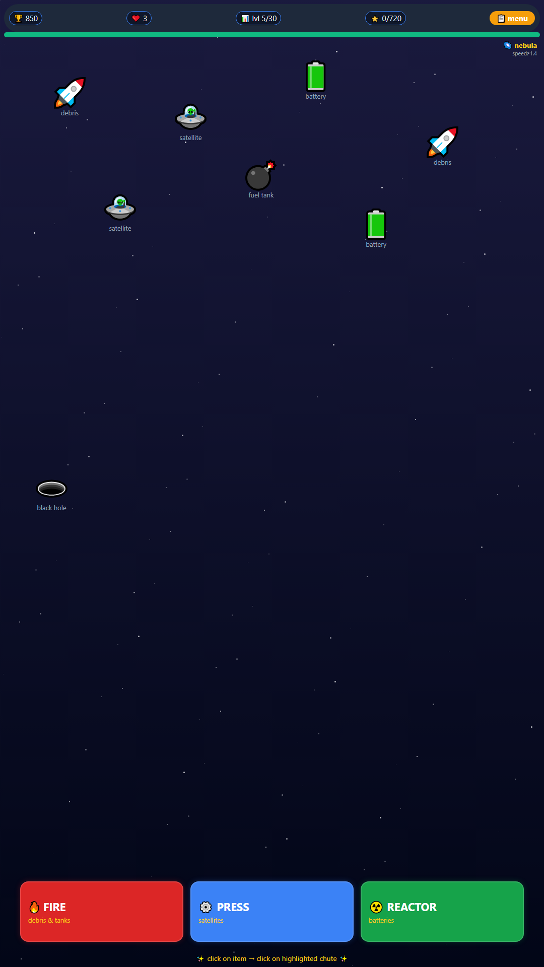 Space sorter screenshot 5