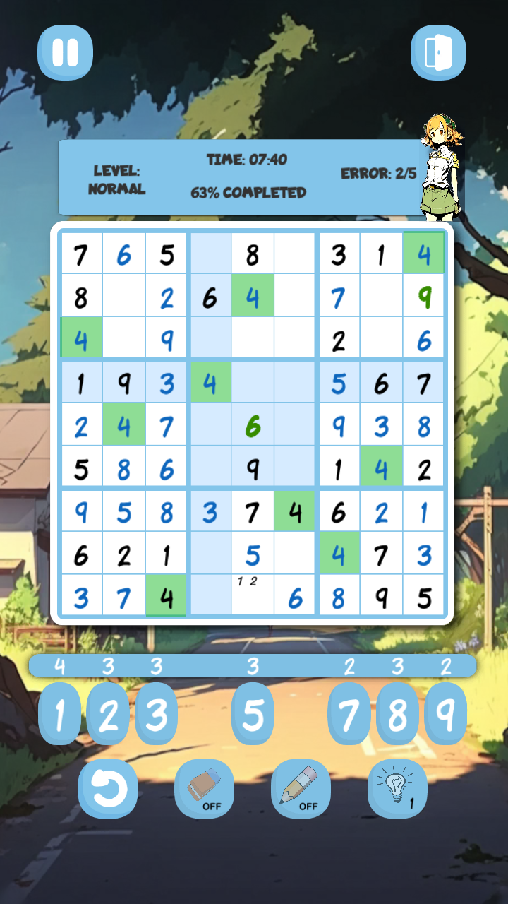 Anime sudoku screenshot 15