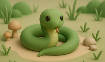 Calm 3D Snake