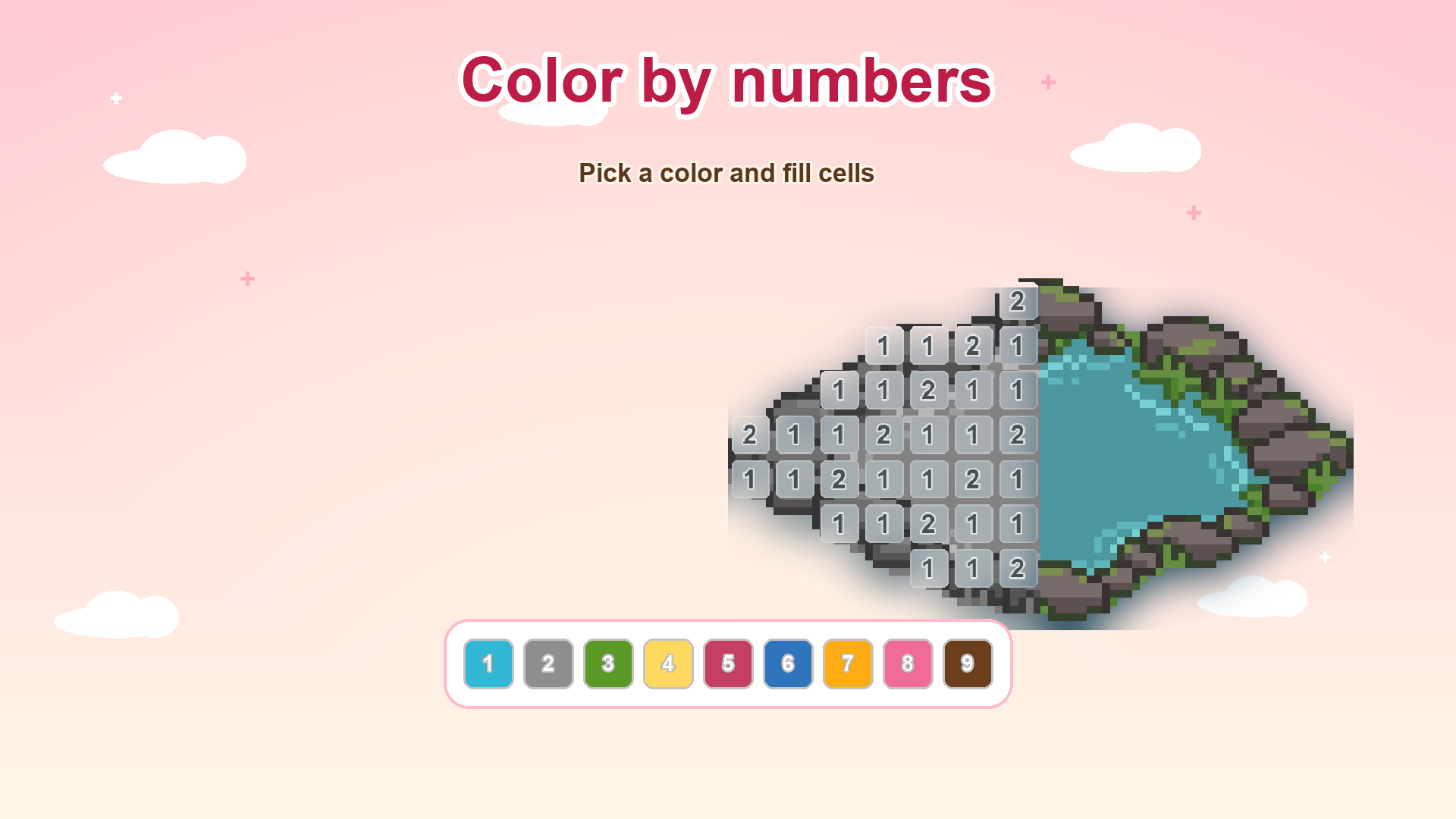 Draw and Color Pixel Pictures — screenshot 2