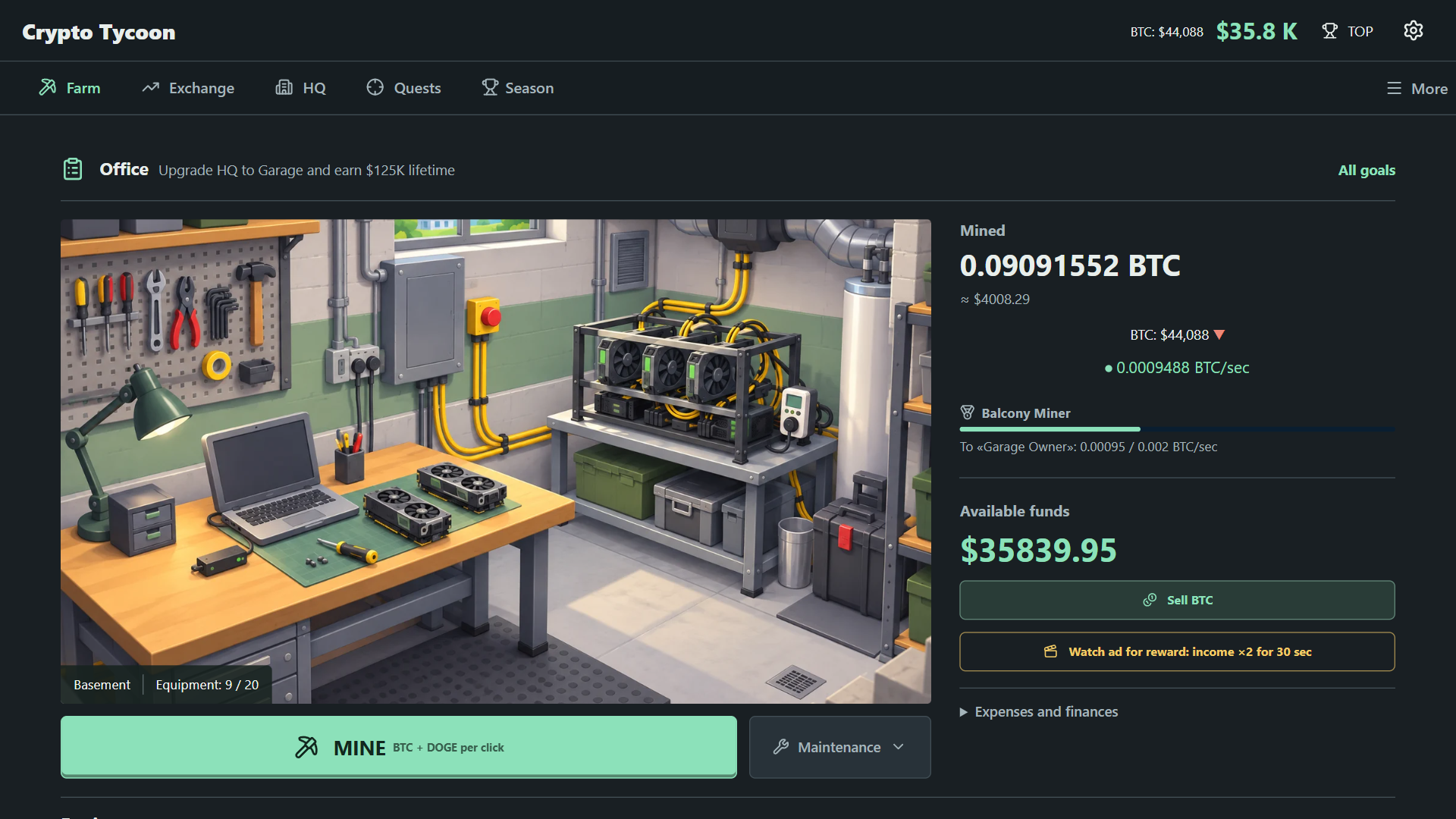 Crypto Tycoon — screenshot 1