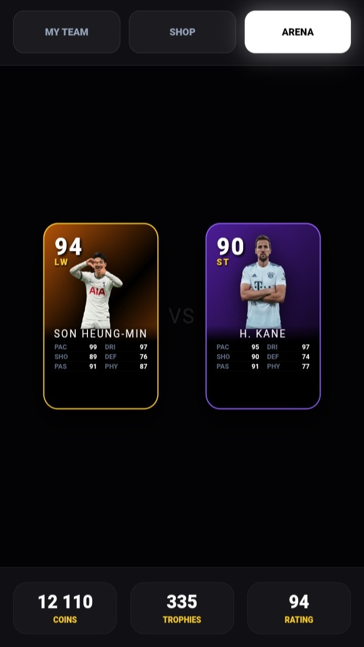 Football Cards — screenshot 2