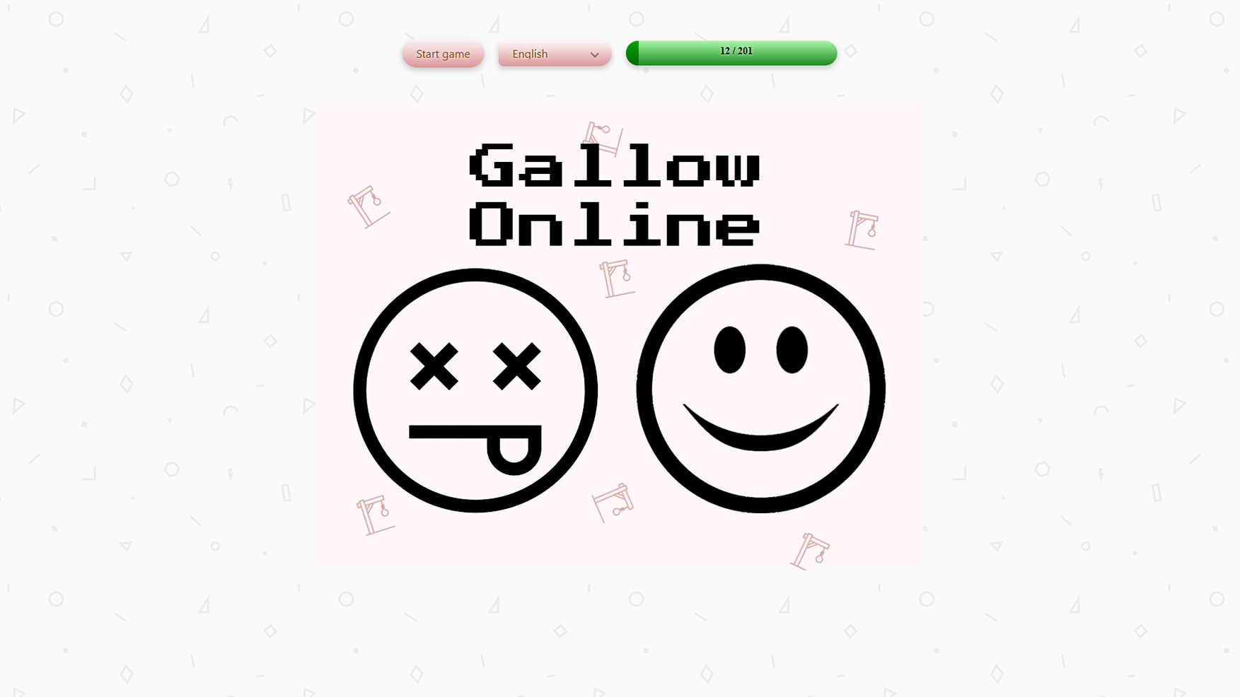 Gallow online — screenshot 1