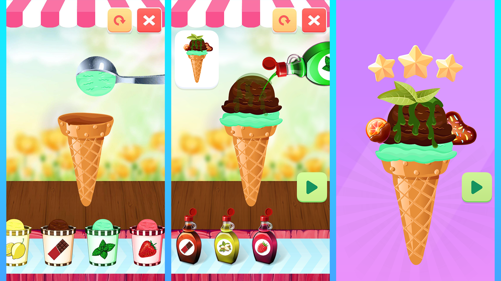 Ice Cream Maker - Cooking Game for Kids screenshot