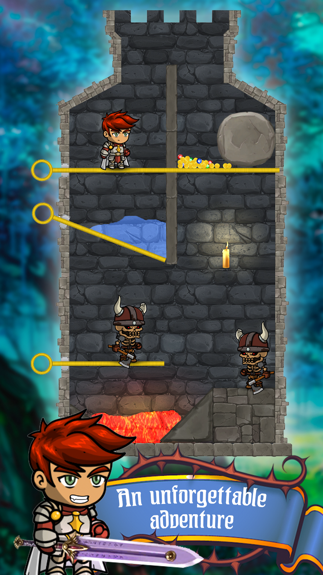 Hero Rescue: Pull the Pin Puzzle screenshot 7