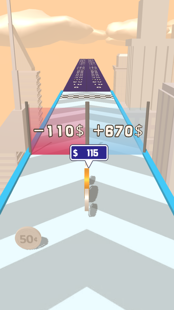 Coin Roll Rush: 3D Runner screenshot 5