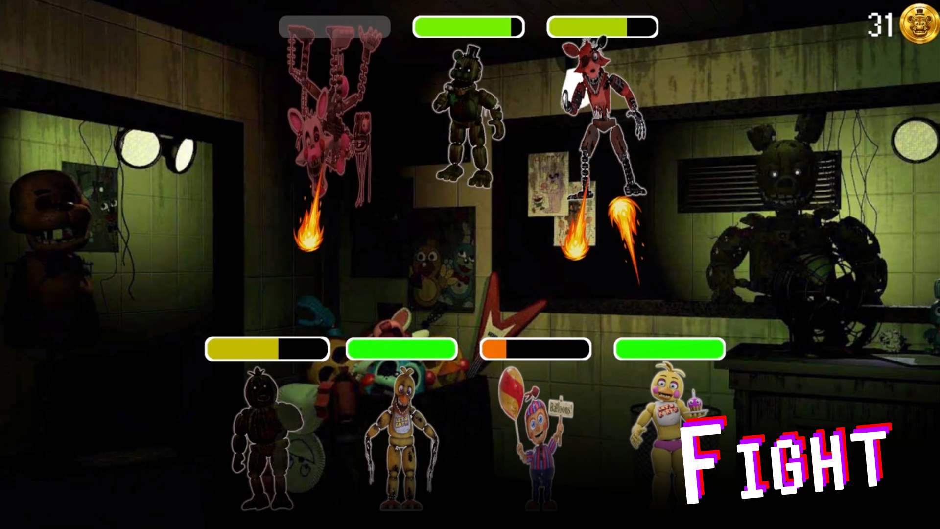 FNAF Merge: The Battle of the Animatronics screenshot