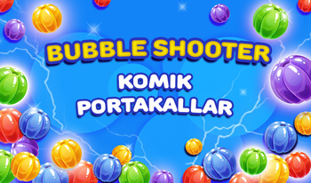 Bubble Shooter: Komik Portakallar