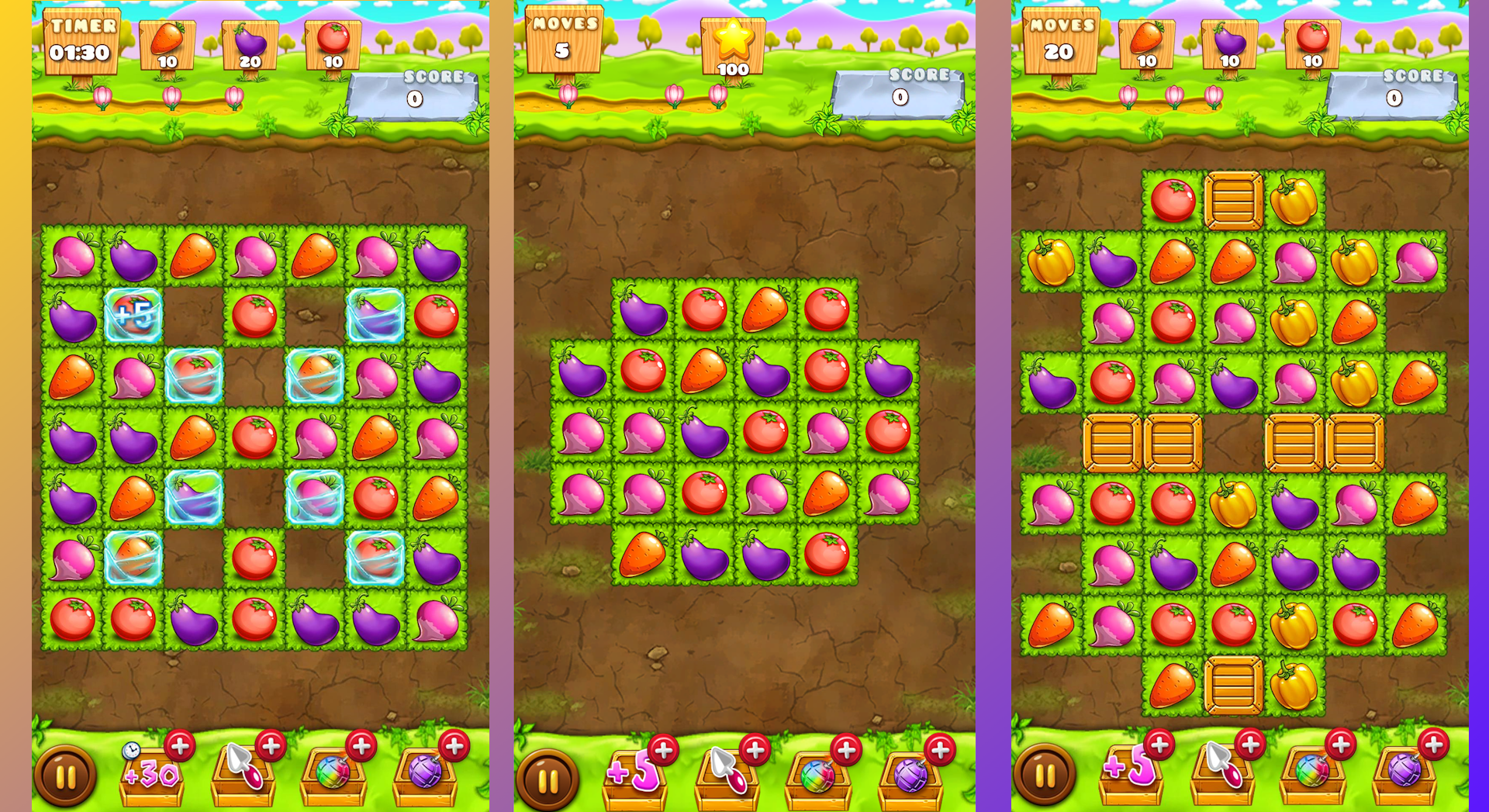 Garden Craze Match 3 Game — screenshot 1