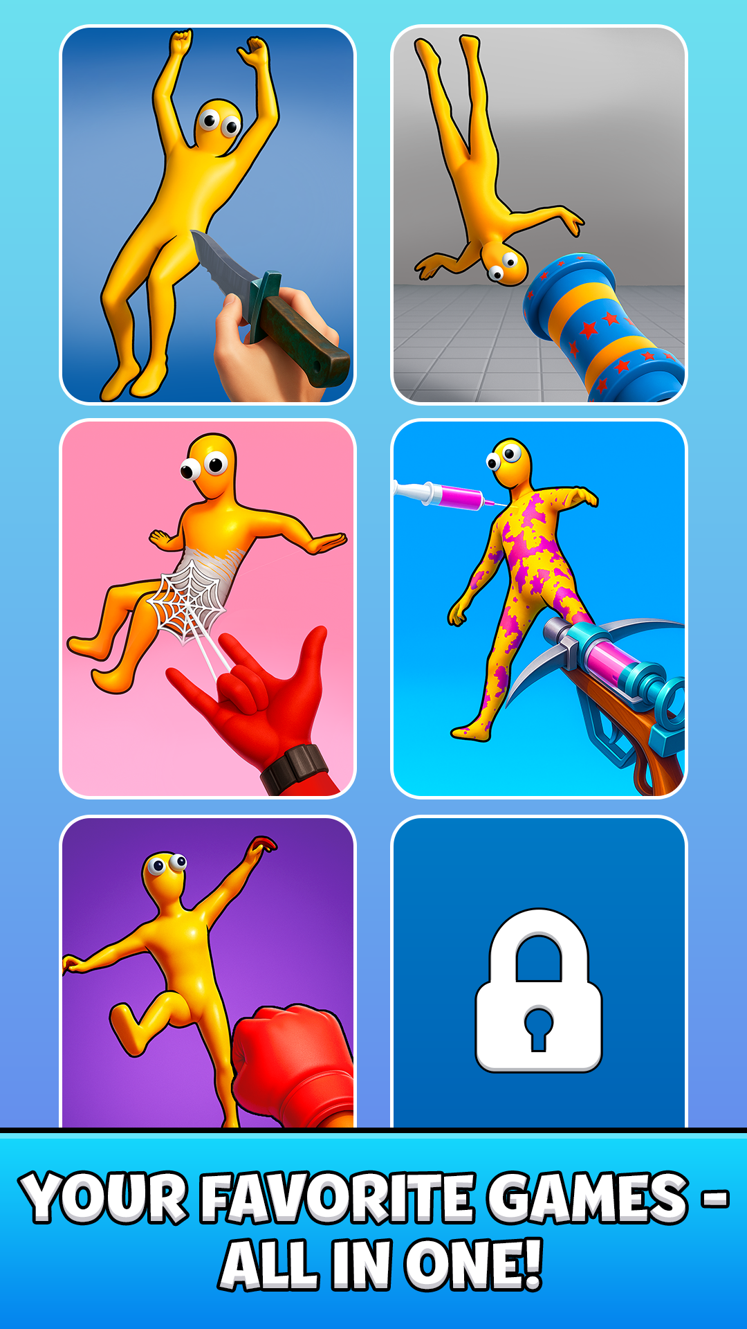 Fun Ragdoll Challenge! Mini Games Collection! screenshot 7