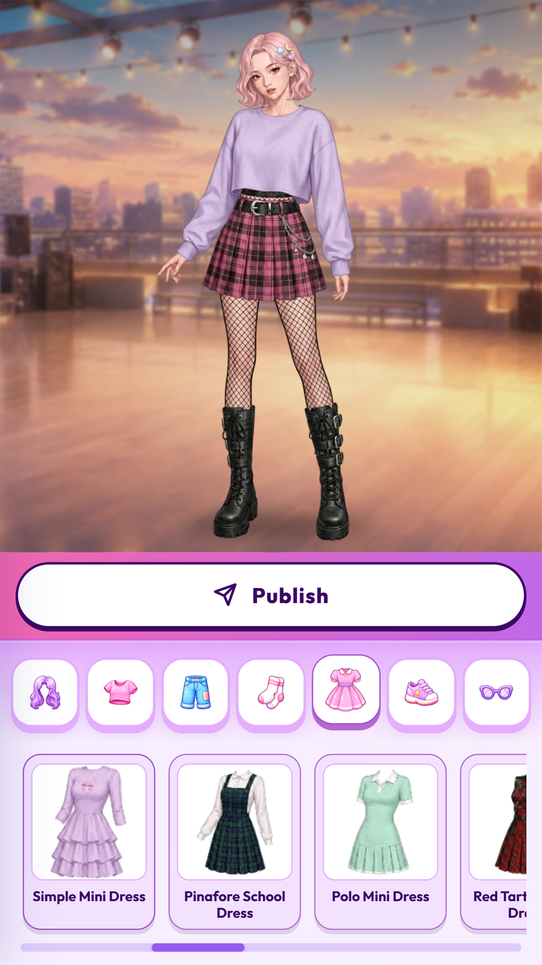 K-Pop Star: Dress Up screenshot 6
