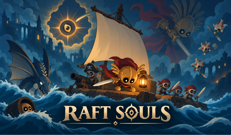 Raft Souls game cover