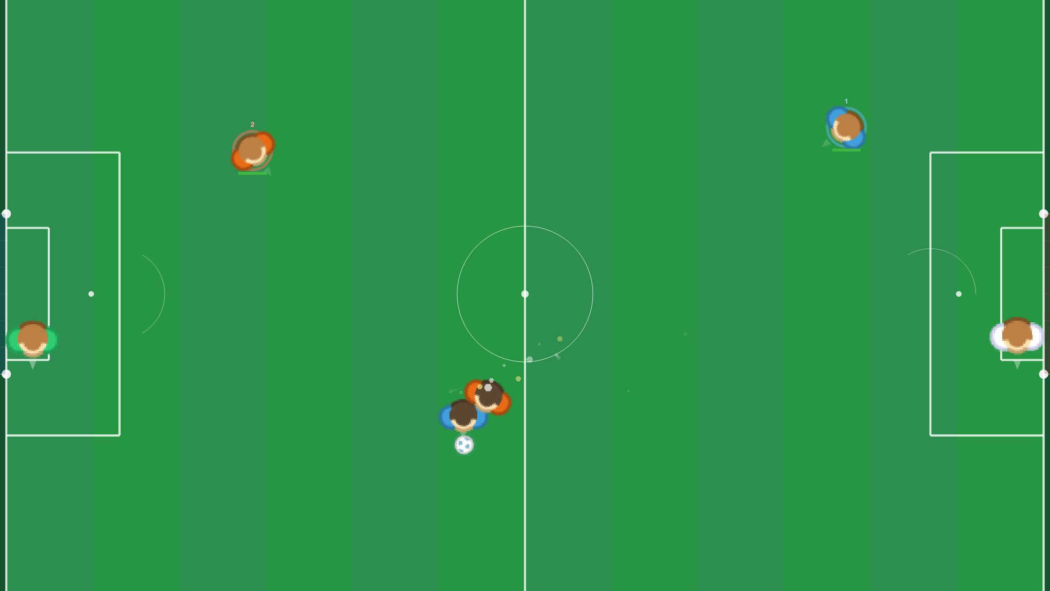 Футбол на двоих — screenshot 1