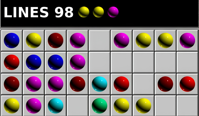Lines 98 game cover