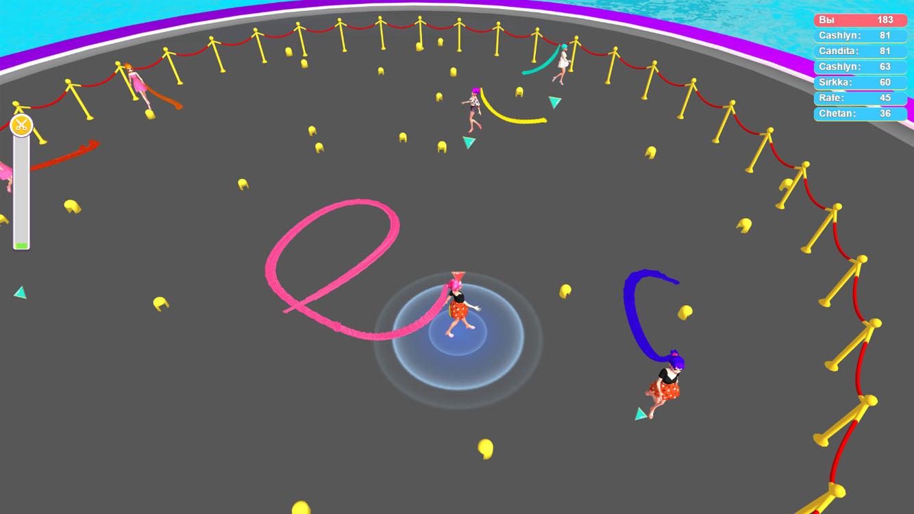 Hair Collect Arena screenshot