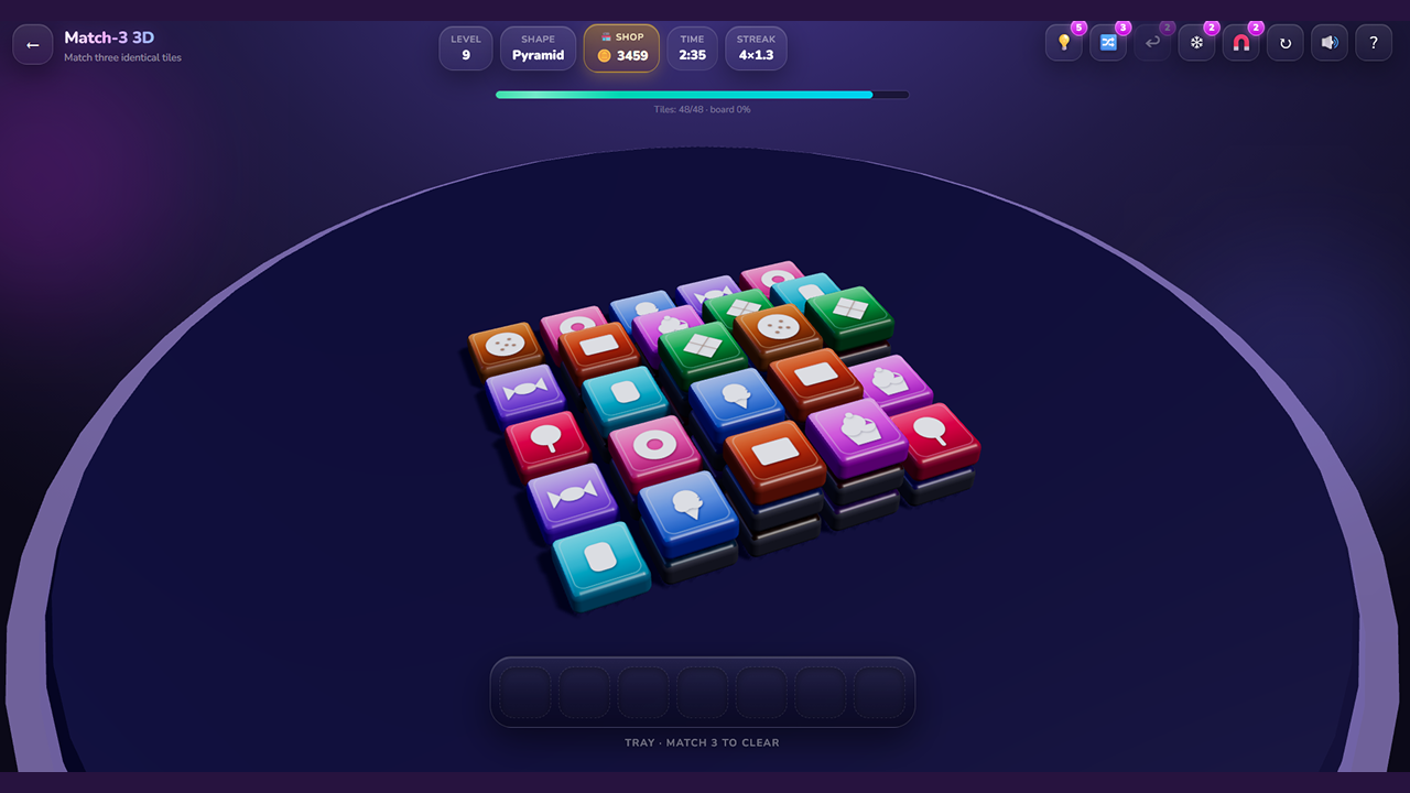 Match-3 3D — screenshot 4