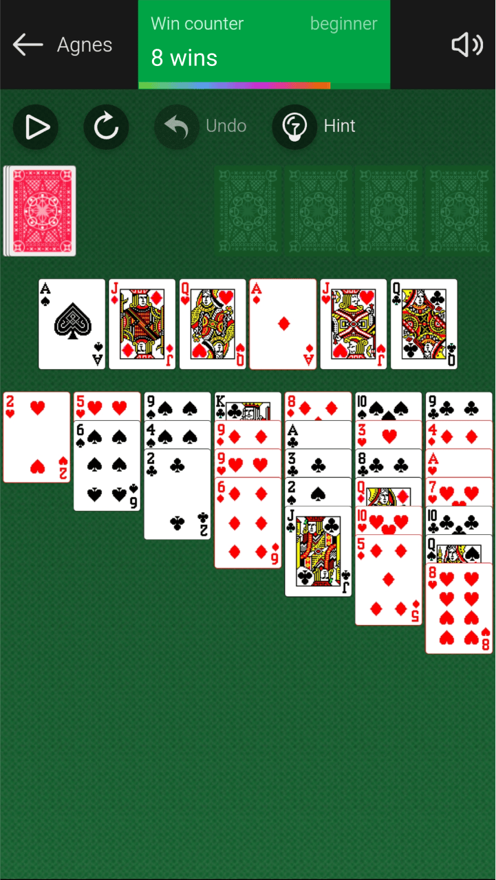 Agnes Solitaire screenshot 7