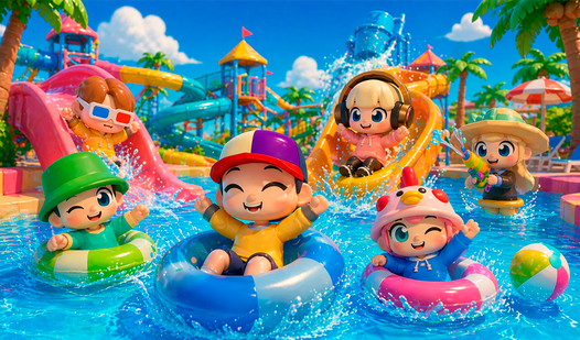 Открытый мир онлайн. Мини игры с друзьями