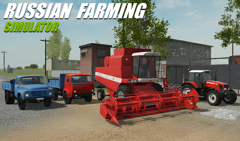 Russian Farming Simulator game cover