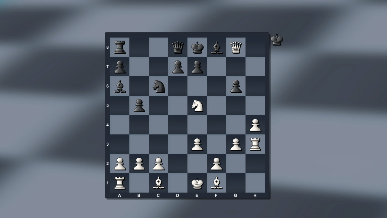 Chess with a computer and for two screenshot