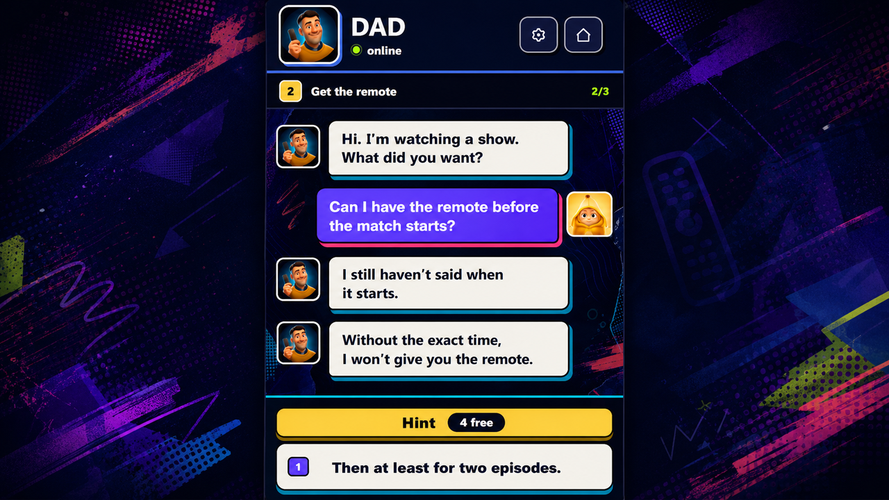 Hey - Open This Schoolboy Chat! — screenshot 1