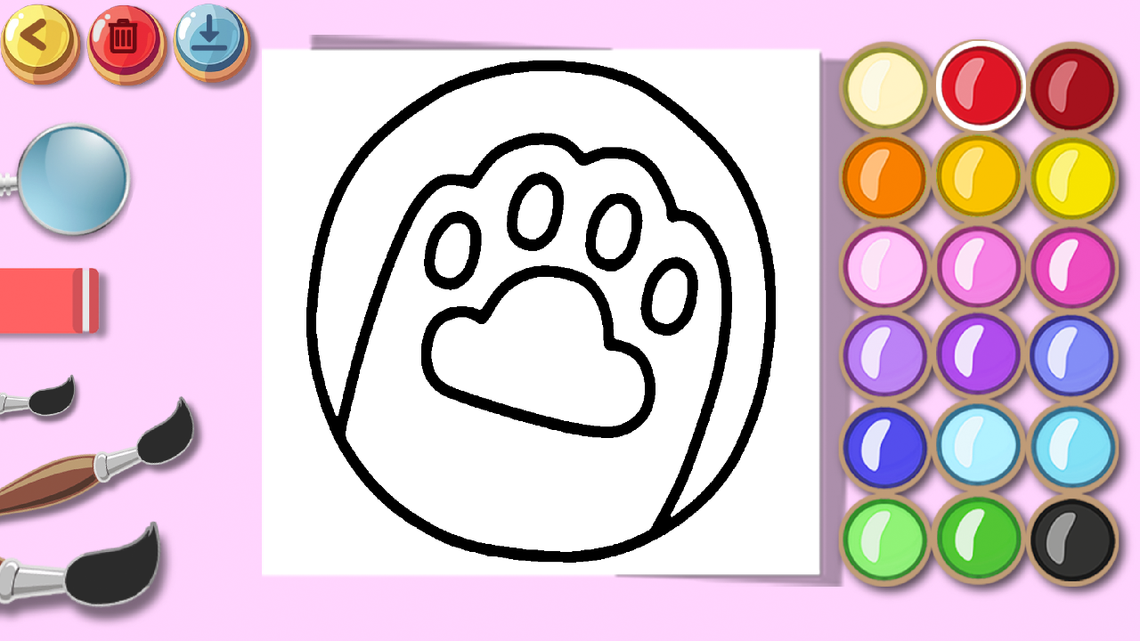 Pusheen Cat: Wonder Coloring screenshot