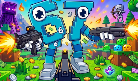 Brainrot Shooter: 3D