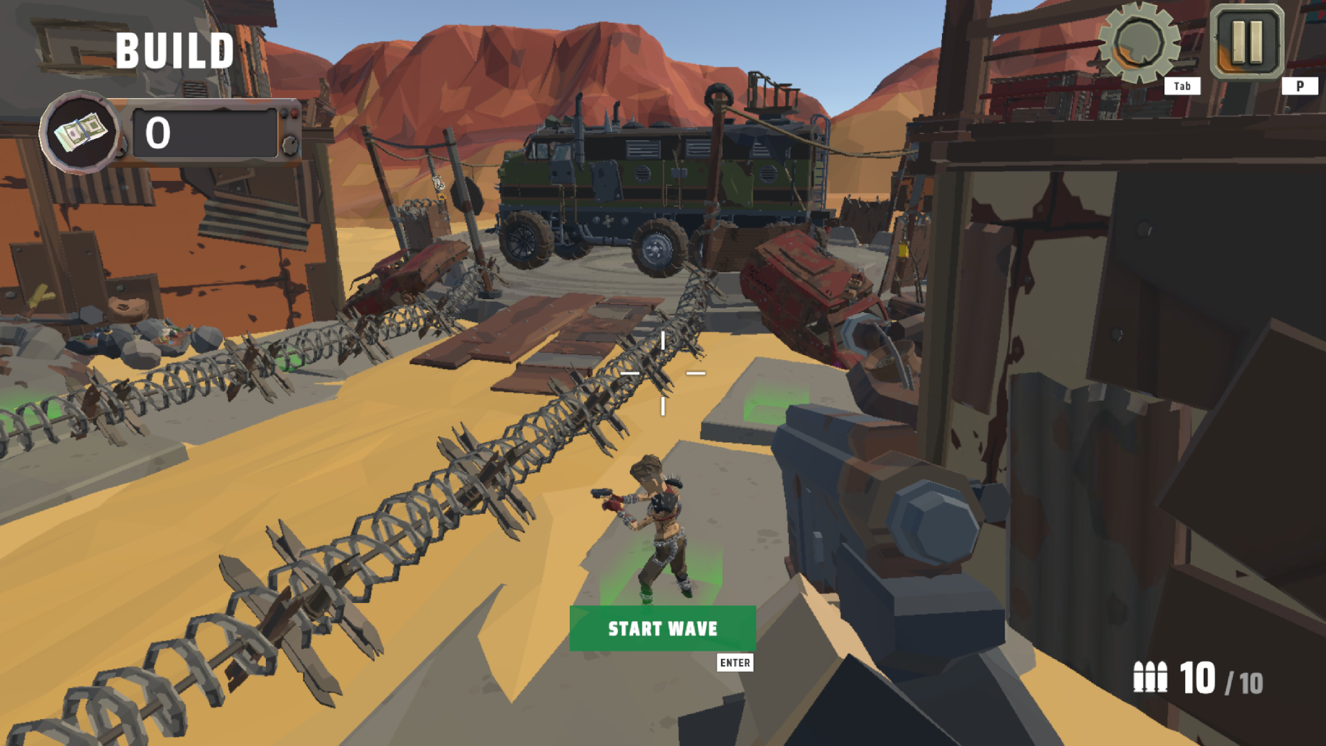 Western Zombie Apocalypse: Tower Defense — screenshot 1